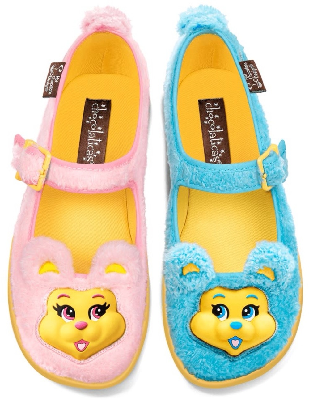 🍭 Fuzzy Bears Mary Jane Sandals 🍭